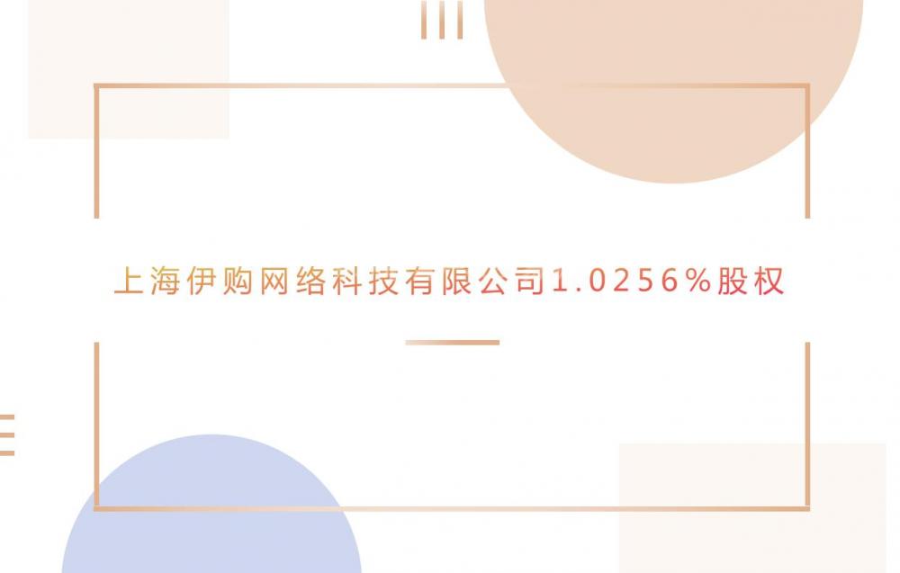 上海伊购网络科技有限公司1.0256%股权