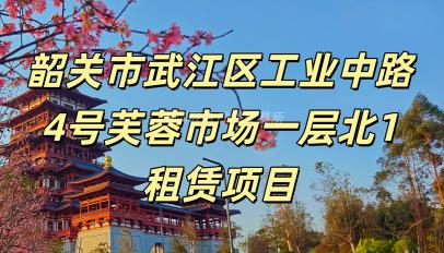 韶关市武江区工业中路4号芙蓉市场一层北1